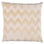 SO7284406 | Chevron Velvet Pillow - Champagne Schumacher Chevron Velvet Pillow in Champagne (SO7284406)