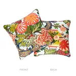 SO17731004 | Chiang Mai Dragon I/O Pillow - Aquamarine Schumacher Chiang Mai Dragon I/O Pillow in Aquamarine (SO17731004)
