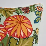 Chiang Mai Dragon Pillow - Aquamarine Schumacher Chiang Mai Dragon Pillow in Aquamarine