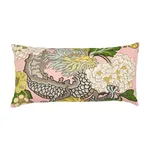 SO17328018 | Chiang Mai Dragon Pillow - Blush Schumacher Chiang Mai Dragon Pillow in Blush (SO17328018)