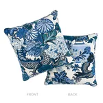 Schumacher Chiang Mai Dragon Pillow in China Blue (SO17327206)