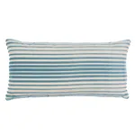 SO8215018 | Chimay Stripe Velvet - Ciel Schumacher Chimay Stripe Velvet pillow in Ciel (SO8215018)