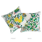 SO17733006 | Citrus Garden I/O Pillow - Primary Schumacher Citrus Garden I/O Pillow in Primary (SO17733006)