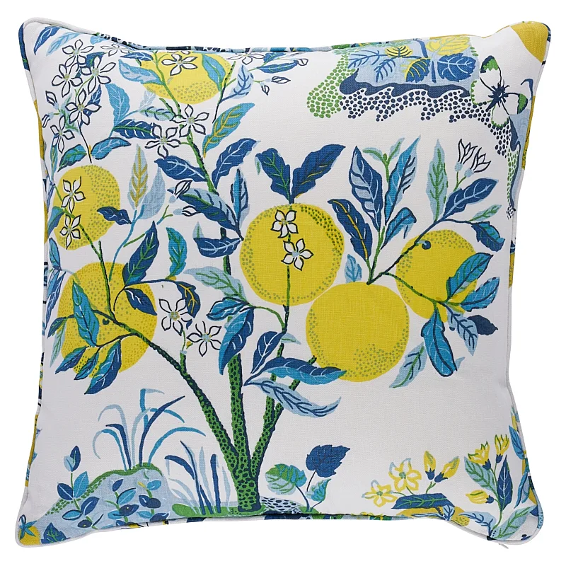 Citrus Garden Pillow – Pool