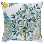 Citrus Garden Pillow - Pool Schumacher Citrus Garden Pillow in Pool