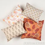 Schumacher Clarabella Palm I/O Pillow in Citrus (SO18101005)