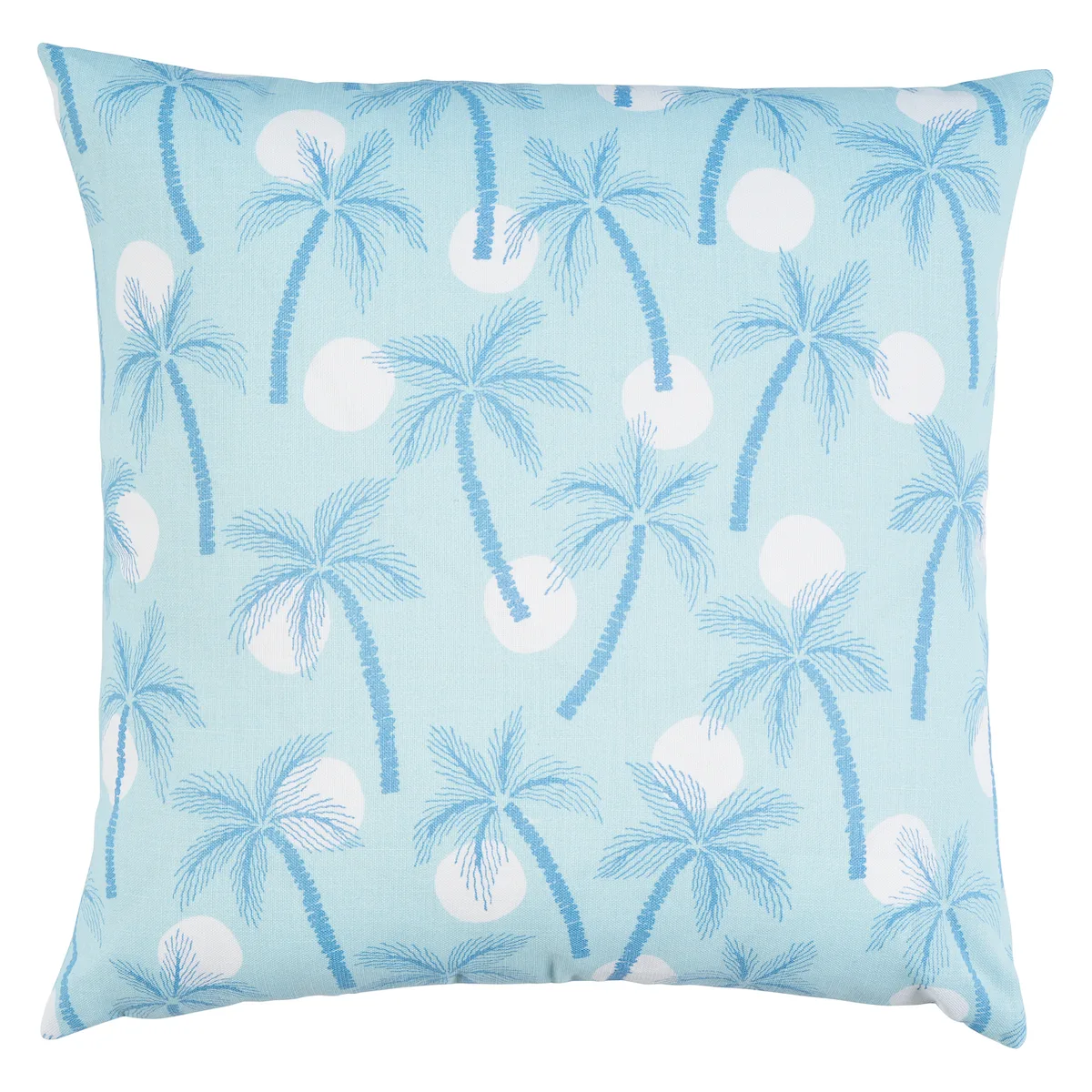 Schumacher Clarabella Palm I/O Pillow in Pool (SO18101205)