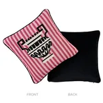 SO8214203 | Clermont Épinglé Pillow - Pink Schumacher Clermont Épinglé Pillow in Pink (SO8214203)
