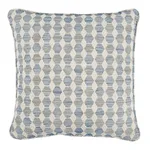 Coquina Pillow - Blue Schumacher Coquina Pillow in Blue