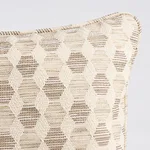 Coquina Pillow - Natural Schumacher Coquina Pillow in Natural