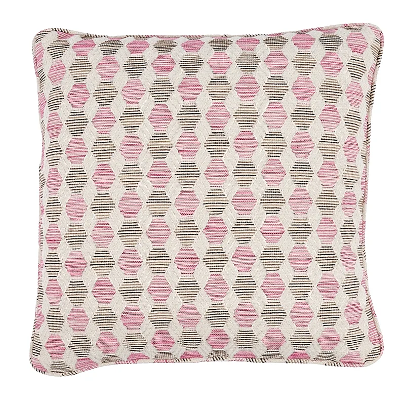 Schumacher Coquina Pillow in Pink
