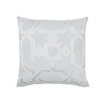 SO6757304 | Cordoba Embroidery Pillow - Mist Schumacher Cordoba Embroidery Pillow in Mist (SO6757304)