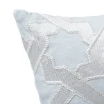 SO6757304 | Cordoba Embroidery Pillow - Mist Schumacher Cordoba Embroidery Pillow in Mist (SO6757304)