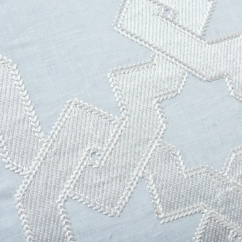 SO6757304 | Cordoba Embroidery Pillow - Mist Schumacher Cordoba Embroidery Pillow in Mist (SO6757304)