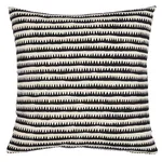 SO7447105 | Corfu Pillow - Black Neutral Schumacher Corfu Pillow in Black Neutral (SO7447105)