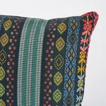 SO7968118 | Cosima Embroidery Pillow - Carbon Multi Schumacher Cosima Embroidery Pillow in Carbon Multi (SO7968118)