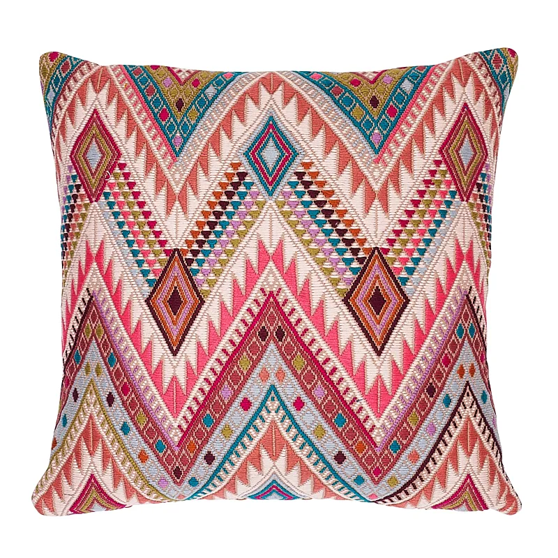 Schumacher Coyolate Pillow in Nougat (SO7924104)