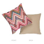 SO7924104 | Coyolate Pillow - Nougat Schumacher Coyolate Pillow in Nougat (SO7924104)