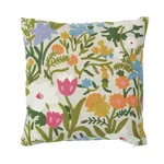 SO7829105 | Crewel Garden Pillow - Multi Schumacher Crewel Garden Pillow in Multi (SO7829105)
