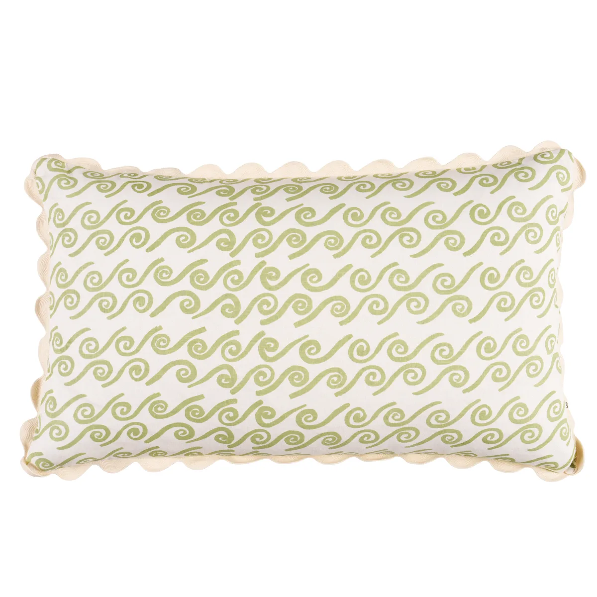 Schumacher Curves Lumbar Pillow in Sage (SO35845)