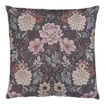 SOC27689105 | Dahlia Garden Pillow - Brown & Pink Schumacher Dahlia Garden Pillow in Brown & Pink (SOC27689105)