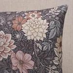 SOC27689105 | Dahlia Garden Pillow - Brown & Pink Schumacher Dahlia Garden Pillow in Brown & Pink (SOC27689105)