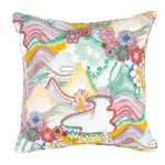 SO18013006 | Daisy Chain Pillow - Primary Multi Schumacher Daisy Chain Pillow in Primary Multi (SO18013006)