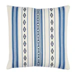SO8027104 | Dakota Stripe Pillow - Blue Schumacher Dakota Stripe Pillow in Blue (SO8027104)