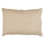 SO8156015 | Deco Flower Embroidery Pillow - Multi Schumacher Deco Flower Embroidery Pillow in Multi (SO8156015)