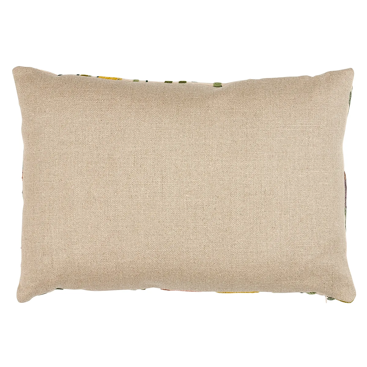 Schumacher Deco Flower Embroidery Pillow in Multi (SO8156015)