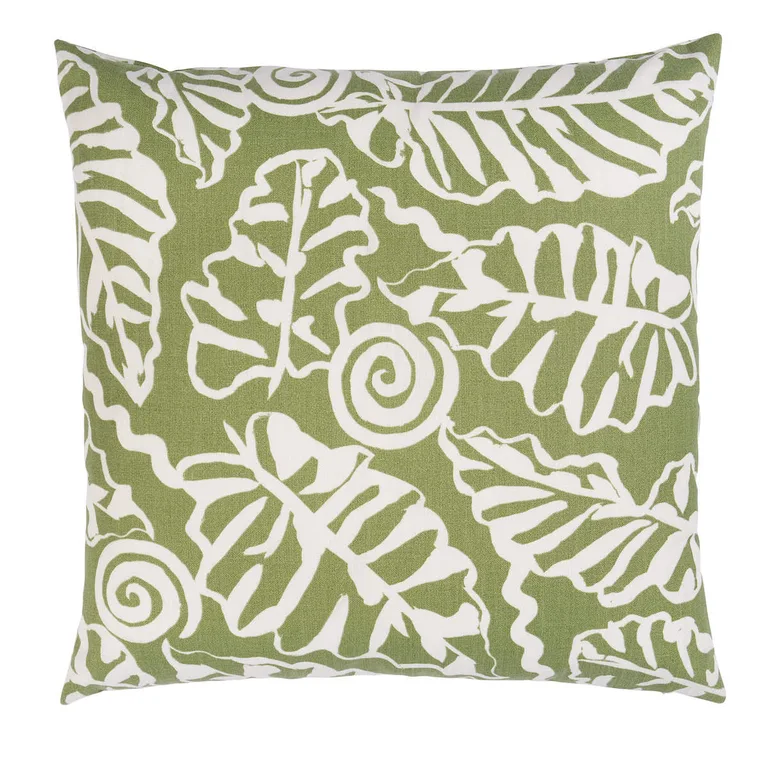Schumacher Del Mar I/O Pillow in Verde (SO18199006)