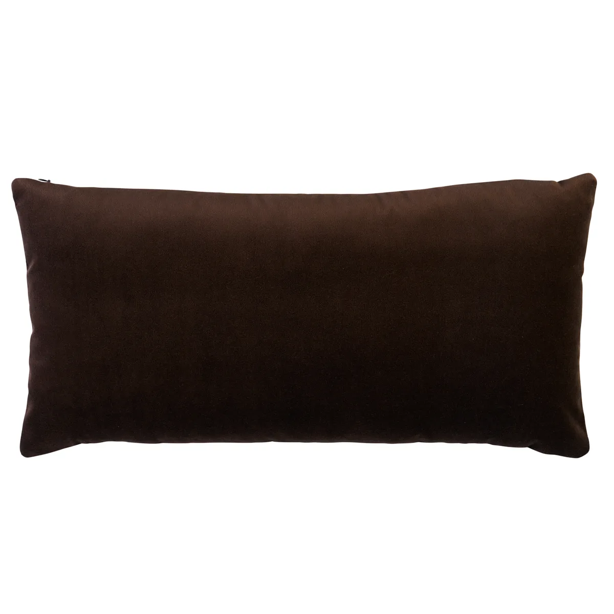 Schumacher Delphi Beaded Tape Pillow in Espresso (SO8364118)