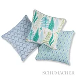 SO18023005 | Dexter I/O Pillow - Blues Schumacher Dexter I/O Pillow in Blues (SO18023005)