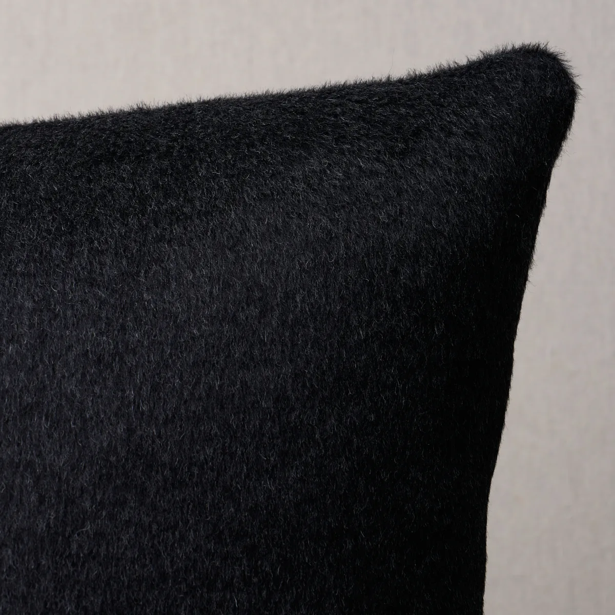 Dixon Mohair Pillow - Carbon Schumacher Dixon Mohair Pillow in Carbon