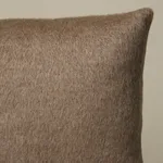 Dixon Mohair Pillow - Driftwood Schumacher Dixon Mohair Pillow in Driftwood