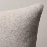 Dixon Mohair Pillow - Stone Schumacher Dixon Mohair Pillow in Stone