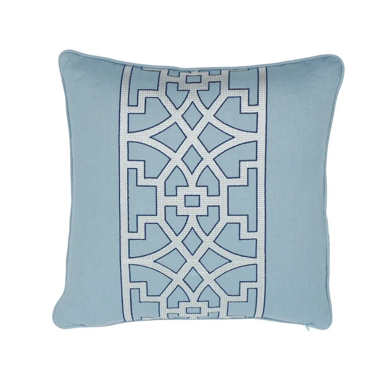 Schumacher Don't Fret Pillow in Sky (SO6618404)