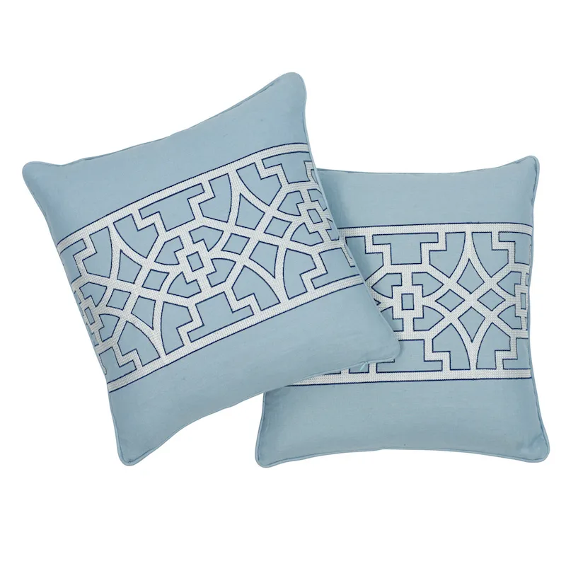 SO6618404 | Don't Fret Pillow - Sky Schumacher Don't Fret Pillow in Sky (SO6618404)