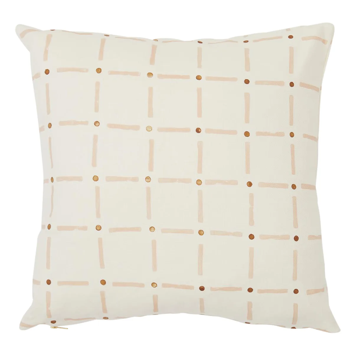 Schumacher Drifting Grid Pillow in Petal (SO0001806)