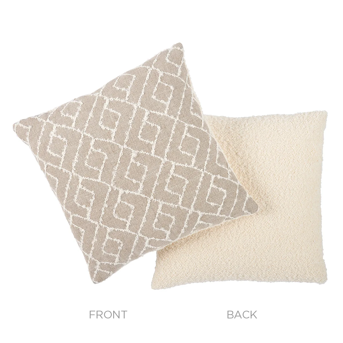 SO8013005 | Durant Pillow - Natural Schumacher Durant Pillow in Natural (SO8013005)