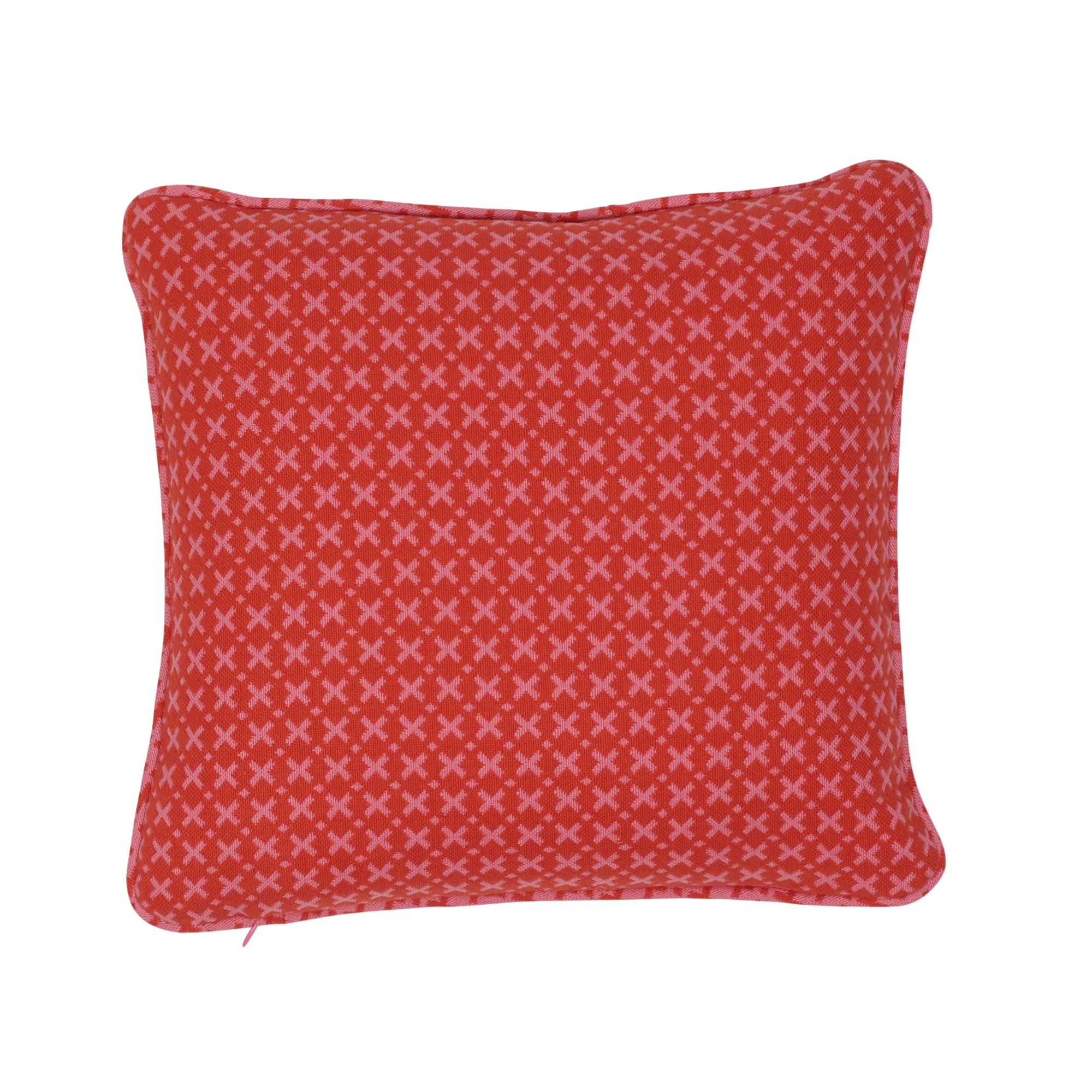 Schumacher Elias Pillow in Red & Pink (SO7720104)