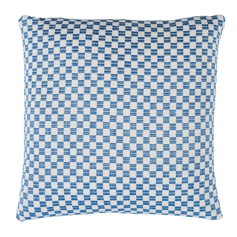 Schumacher Elkhart Pillow in Blue