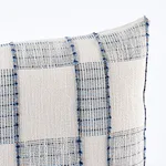 SO8016017 | Elko Plaid Pillow - Indigo Schumacher Elko Plaid Pillow in Indigo (SO8016017)