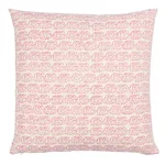 Ellies + Garden Path Pillow - Iron & Rose Schumacher Ellies + Garden Path Pillow in Iron & Rose