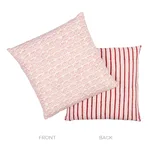 Ellies + Garden Path Pillow - Iron & Rose Schumacher Ellies + Garden Path Pillow in Iron & Rose