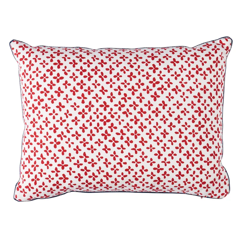 Schumacher Emerson Pillow in Red (SO18038212)