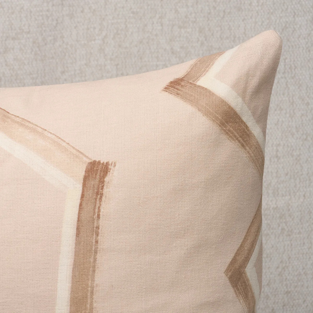 Schumacher Enzo Print Pillow in Sienna (SO18163006)