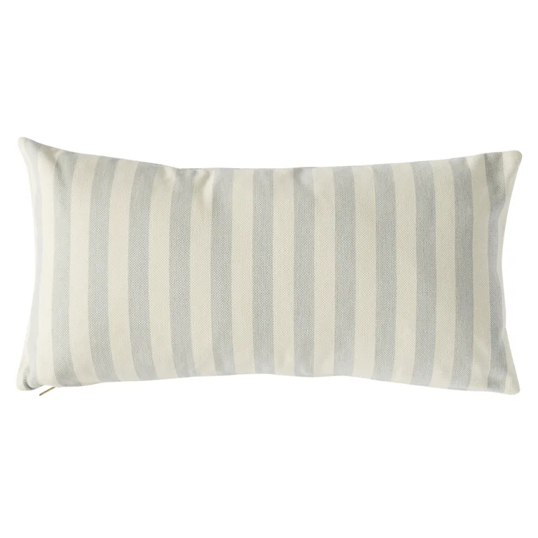 Schumacher Even Stripe I/O Pillow in Sky (SO0002018)