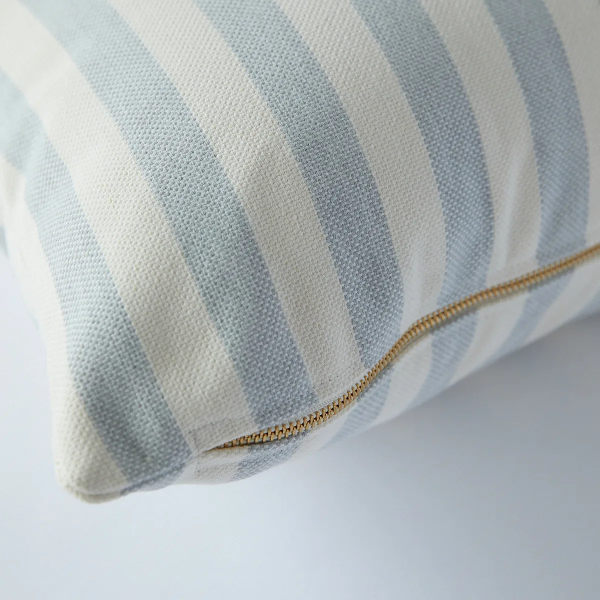 Schumacher Even Stripe I/O Pillow in Sky (SO0002018)