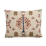 SO8598012 | Fairview Cross Stitch Pillow - Multi Schumacher Fairview Cross Stitch Pillow in Multi (SO8598012)